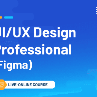 UI/UX Design Professional (Figma) (Live Online Course)